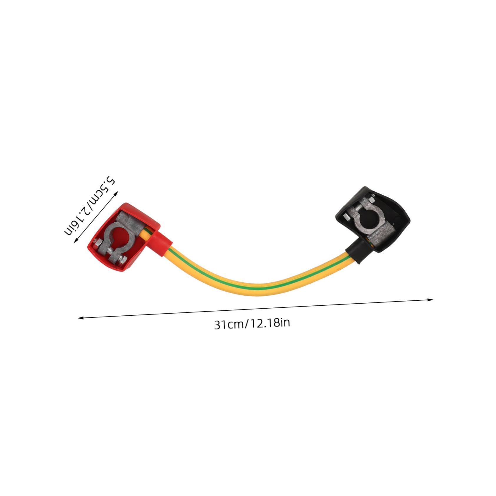 Câble de Connexion de Batterie Automobile 2 Pièces pour Borne