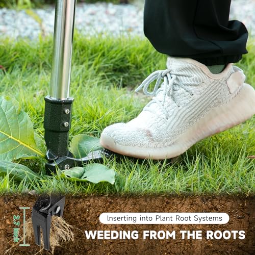 Saidrip LFY-WP-01 Weed Puller Tool, Gardening Stand Up Weeding Tool thumb #1