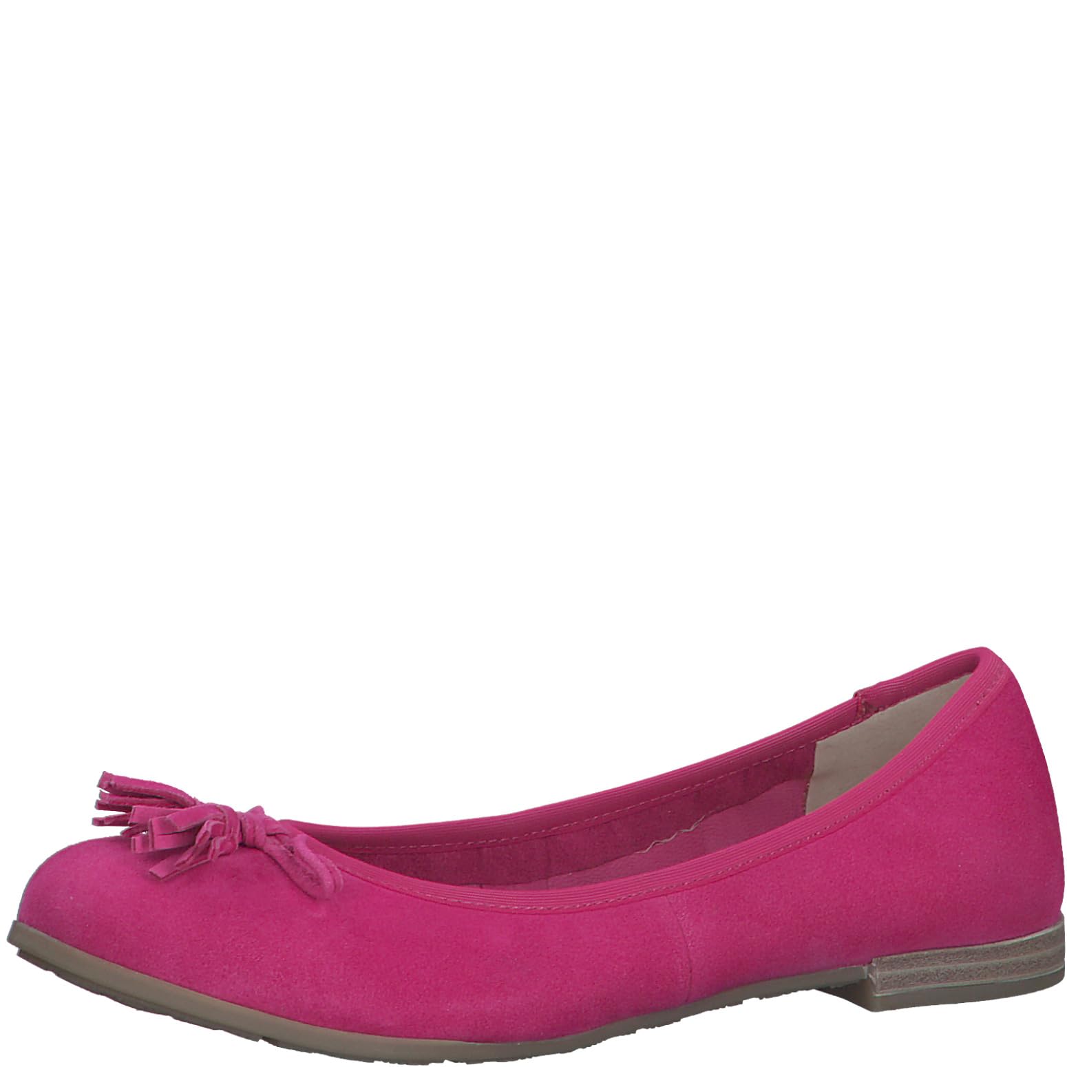 MARCO TOZZI Women's 2-22101-42 Ballet Flat, Pink, 5.5