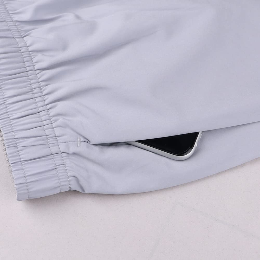 Muscle Alive Herren Laufen Kurze Hose 5" Leicht Fitness Bodybuilding Schnelltrocknend mit Atmungsaktiv Mesh-Rückseite