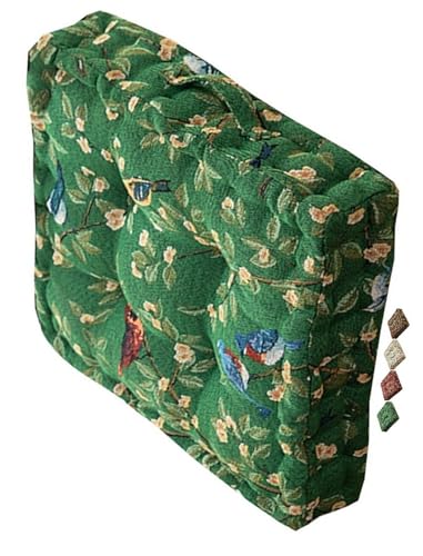 Cojines Sillas Cocina Lavables Cojín para Dormir en el Suelo Cojin de Suelo Cuadrado Cojines Cuadrados Grandes Cojin Jardin Palet Cojines de Suelo 40x40 Cojines de Cama Silla Sofa con Asa(294)