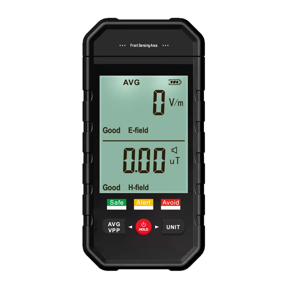 ET925 Geiger Counter Dosimeter Radiation Detector for Measuring Radioactivity Handheld Geiger Counter Nuclear Radiation Detector Electromagnetic Radiation Tester with 3 Colour (1)