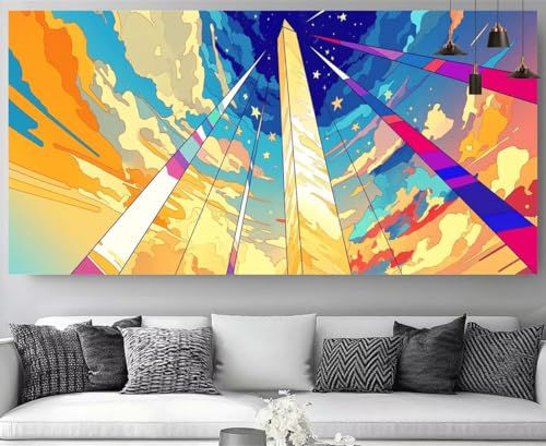 Peinture Diamant Point de Croix 5D pour occuper vos enfants et décorer de grands murs