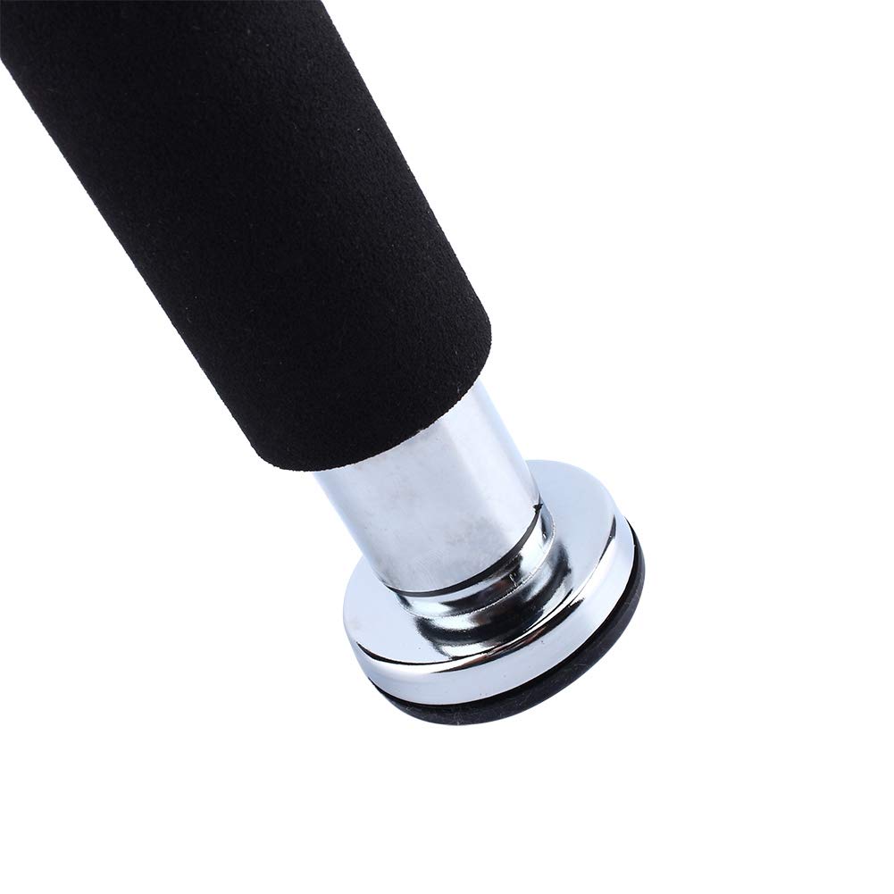 Estink Barre de Traction Ajustable pour Porte, 62-100cm, Sans Vis, Antidérapante avec Coussinets en Mousse, Capacité 100kg, pour Fitness et Entraînement à Domicile