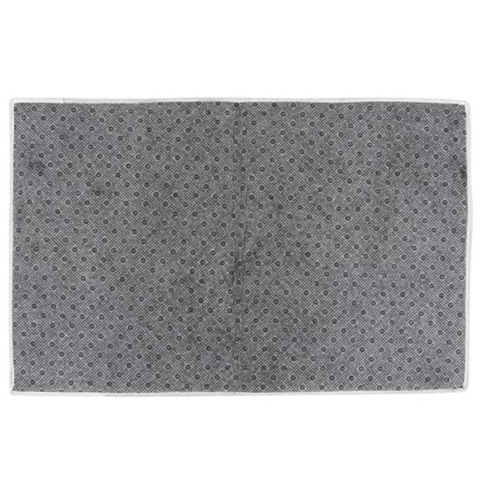 Durable Non-Slip Kitchen Floor Mat, Red Bell Design