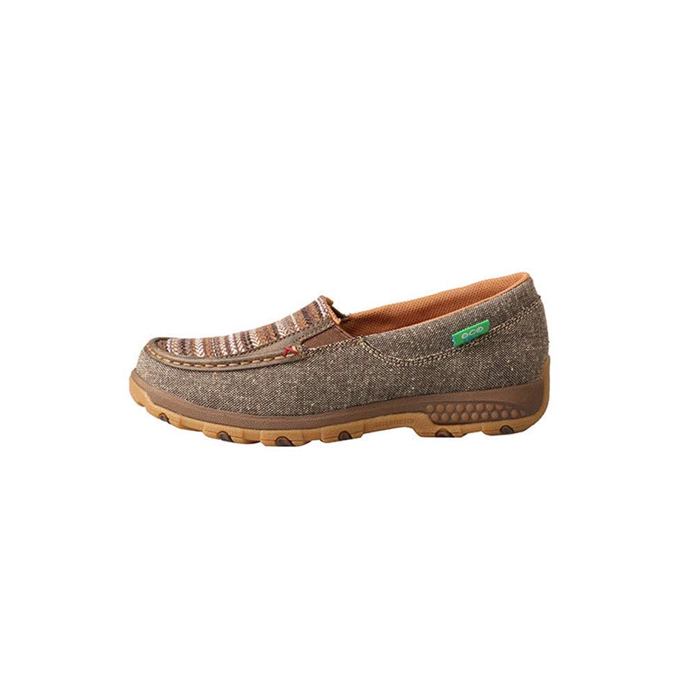 Twisted X Women's Driving Mocs, Slip-On Walking Shoes with CellStretch
