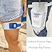 3PCS Catheter Leg Bag Straps - Breathable Urinary Drainage Support Holder for Foley Catheter Adjustable Anti-Slip Fabric Sleeves for Elderly Adults (White)