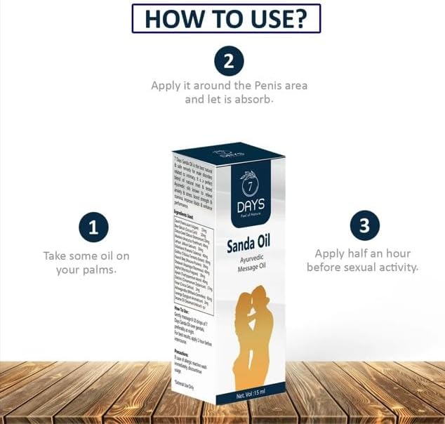 Male Enlargement Oil 15ml - Herbal Formula for Men to Increase Size and Strength