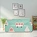 ALALAL Retro Trvel Fun Scooter Locomotive Modern Sofa Cover Soft Sofa Cover Fitted Furniture Protector 2&3 Seat Sofas