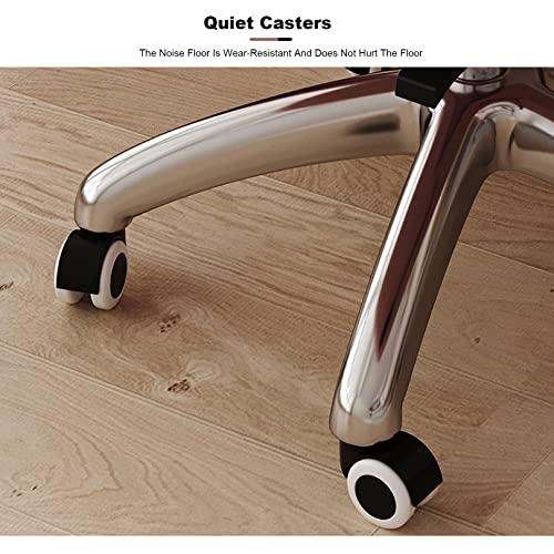 Chaise de bureau en velours haut de gamme fauteuil de direction confortable - 4