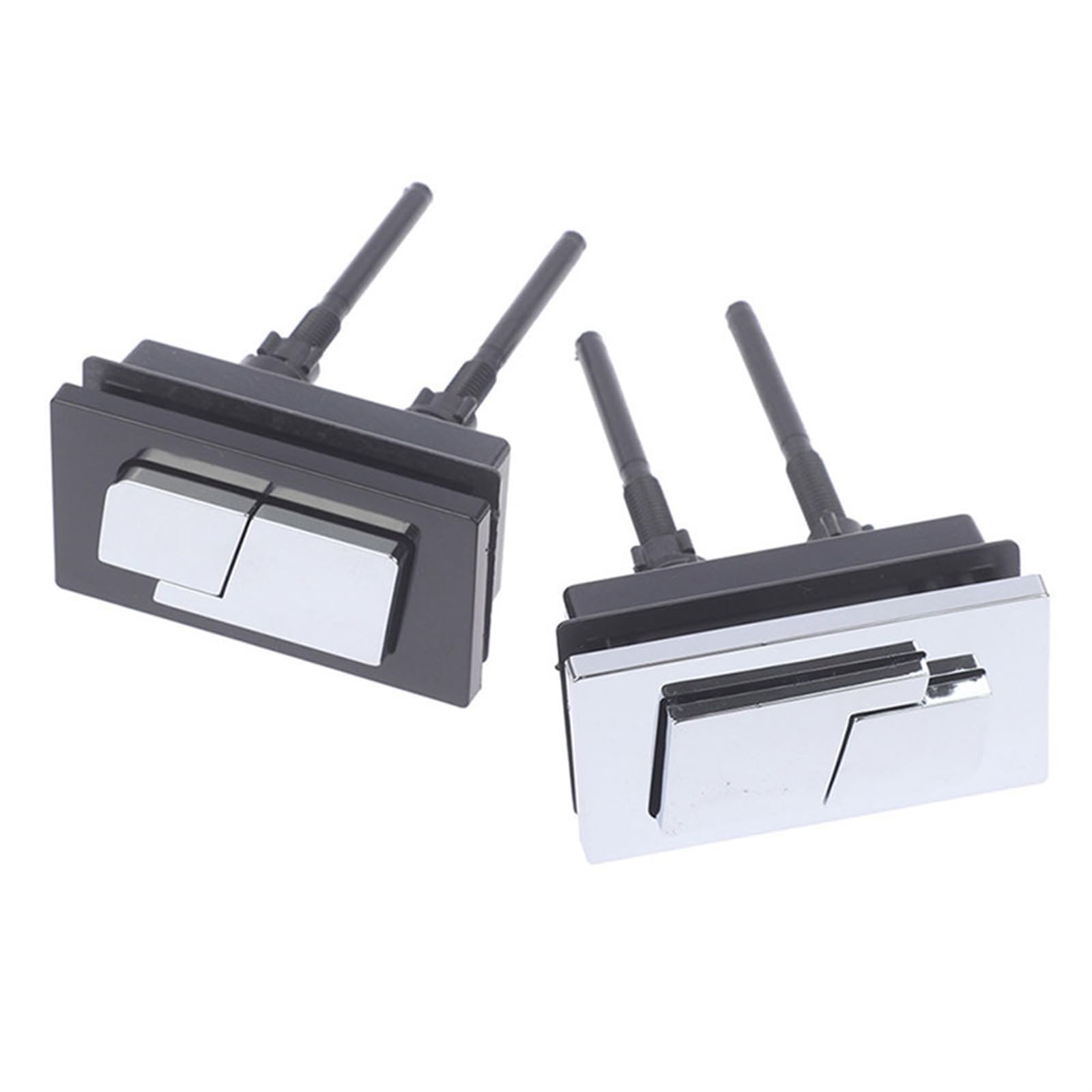 Botón de descarga del inodoro Pulsador 1 Uds. Botón cuadrado de doble descarga for tanque de inodoro, válvula de tanque de inodoro, interruptor Universal for taburete, prensa, accesorios de baño, botó