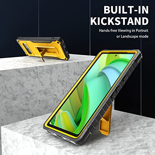 Image of for Google Pixel 7A Case (Does NOT FIT Non-7 or pro), Military Grade Protection Shockproof Case Built-in Kickstand Compatible with Pixel 7A Phone 6.1 Inch (Yellow)