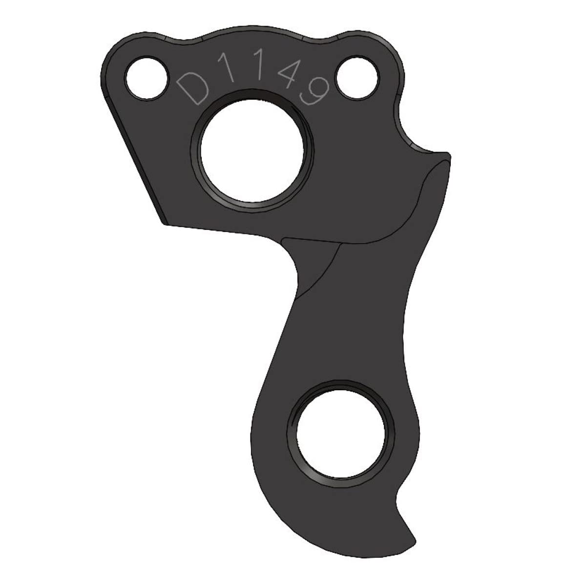 D1149 - Forcellino cambio compatibile/ricambio per Pasculli Bike