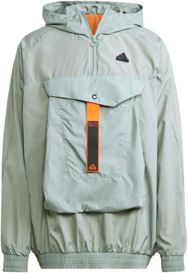 olive adidas windbreaker