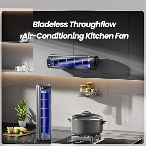 2025 Upgrade Portable Air Conditioner - USB Charging, 3 Wind Speeds, 3D Circulating Air - Perfect for Living Room, Bedroom & Office (Grey)