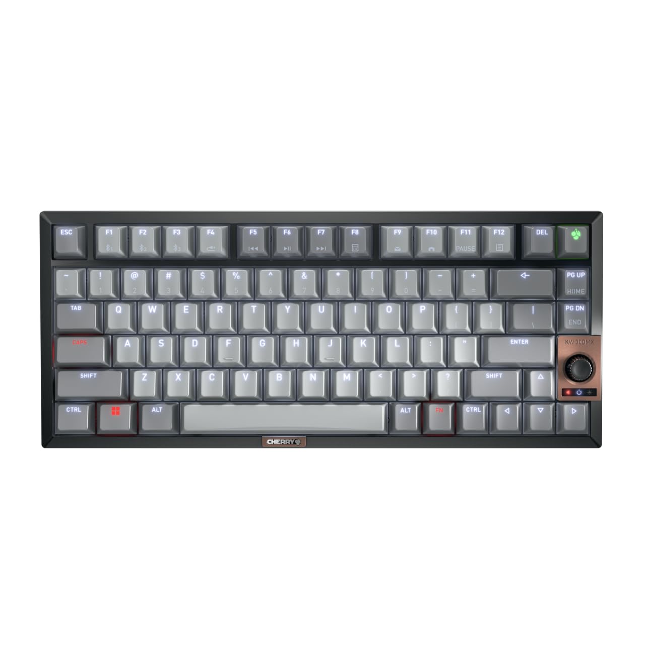 Amazon.com: Cherry KW 300 MX Black Mechanical Keyboard | Compact