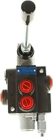 ALL-CARB 1 Spool Hydraulic Directional Control Valve Double Acting 11GPM 3600PSI SAE Ports for Tractors Loaders Log Splitters