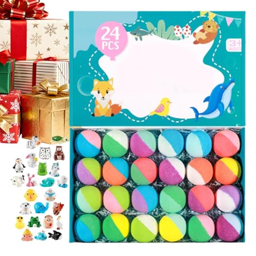 Bain moussant pour femmes avec 24 bulles moussantes animal et jouets