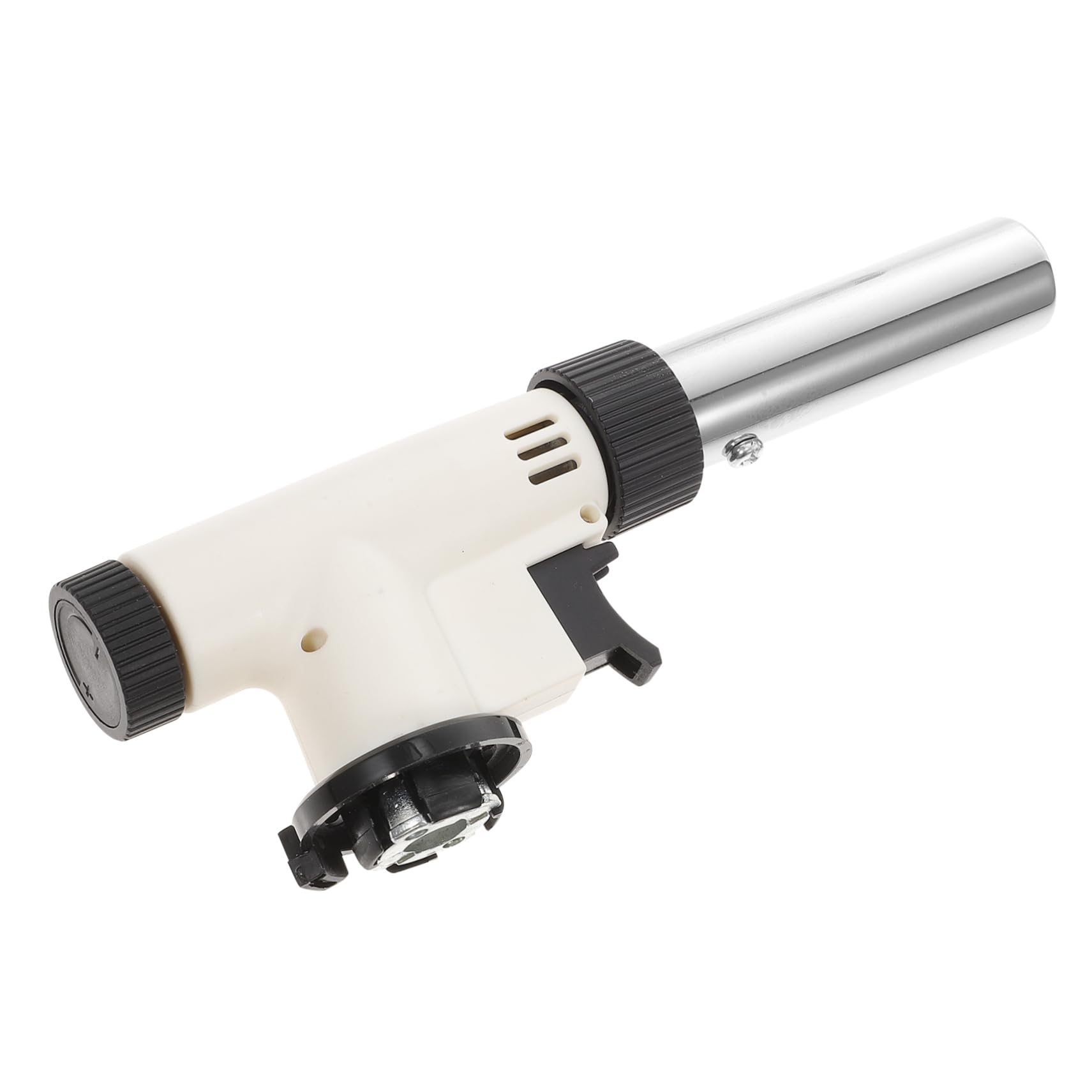 Mikinona Torch for Culinary Use Adjustable Flame Cooking Torch Head for and Soldering for Outdoor Grilling and Lighting