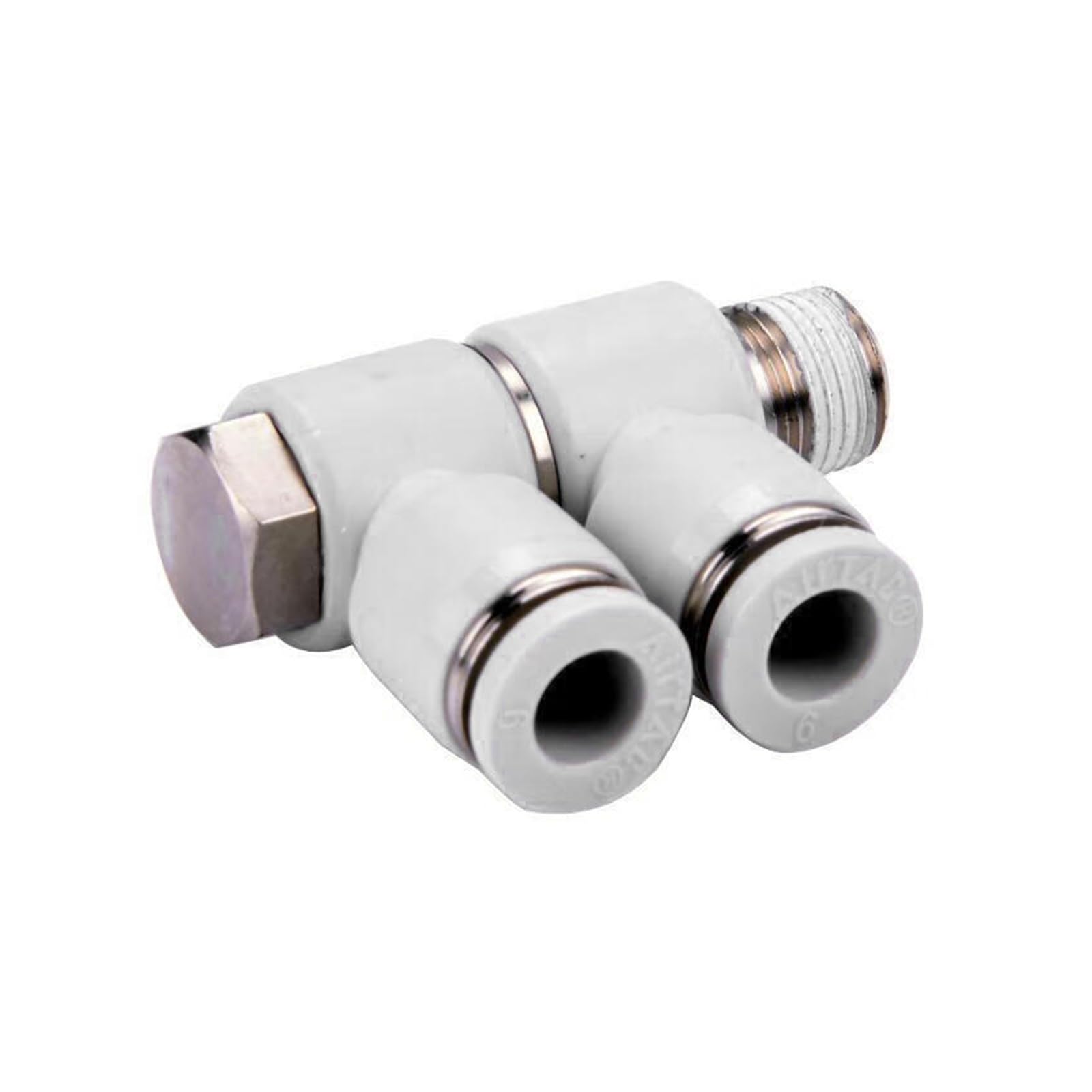 Raccord de tuyau té fileté F PHW801 plomberie dérivation eau