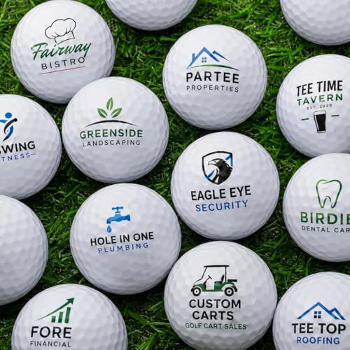 Custom UV Printed Golf Balls