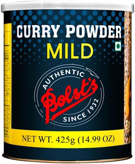 Mild Curry Powder | Curry Masala | Indian Kitchen Spices Masala | 10+ Authentic Whole Indian Spices | Multi-Purpose Cury Powder For Veg or Non-Veg Curries & Sabzis 425g
