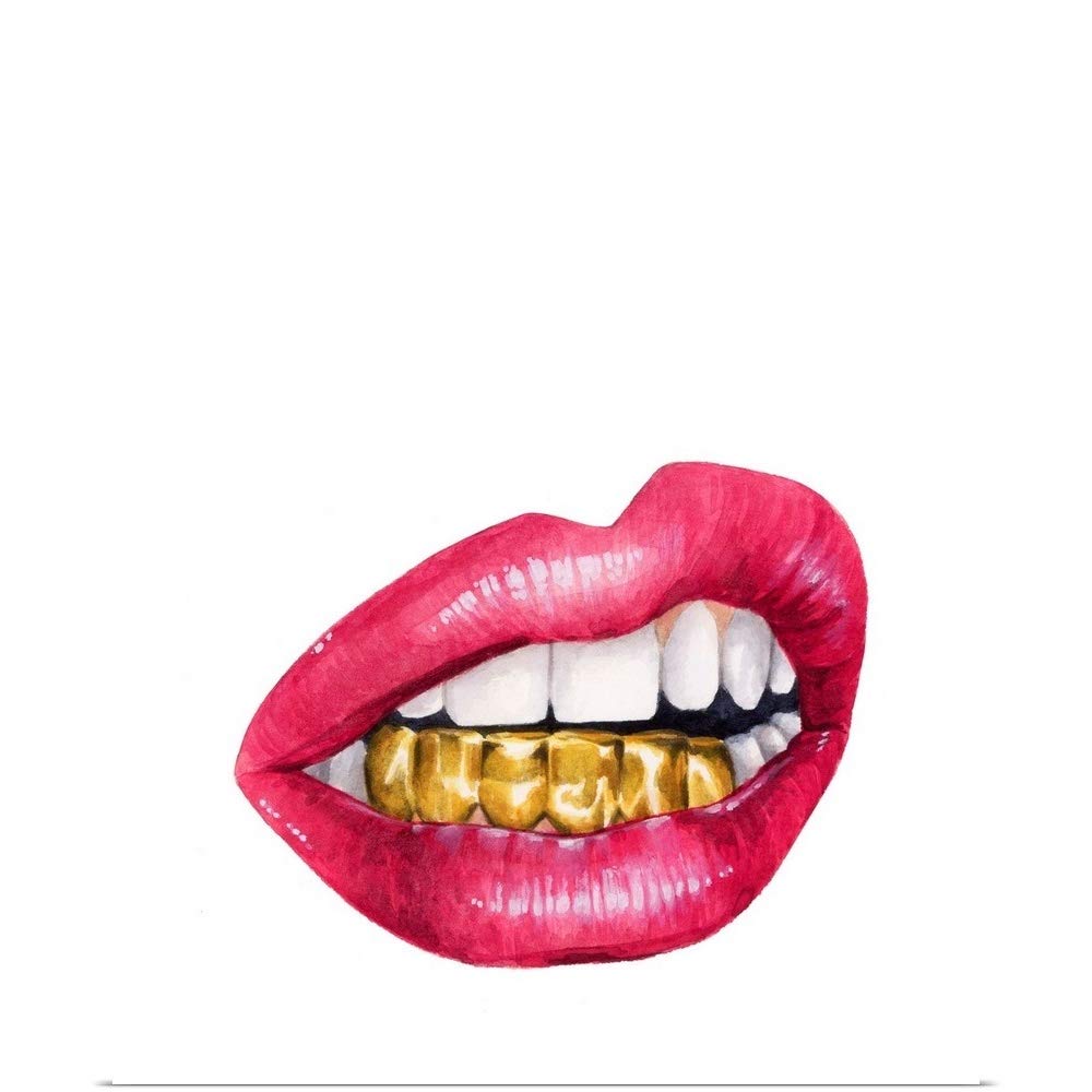 The Novogratz Mouth Full of Metal II Fine Art Print Unframed Poster Print