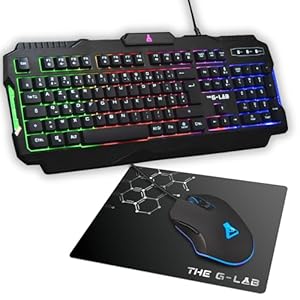 Pack Gaming 3-en-1 Le Combo Hélium by G-Lab (Occasion Acceptable)