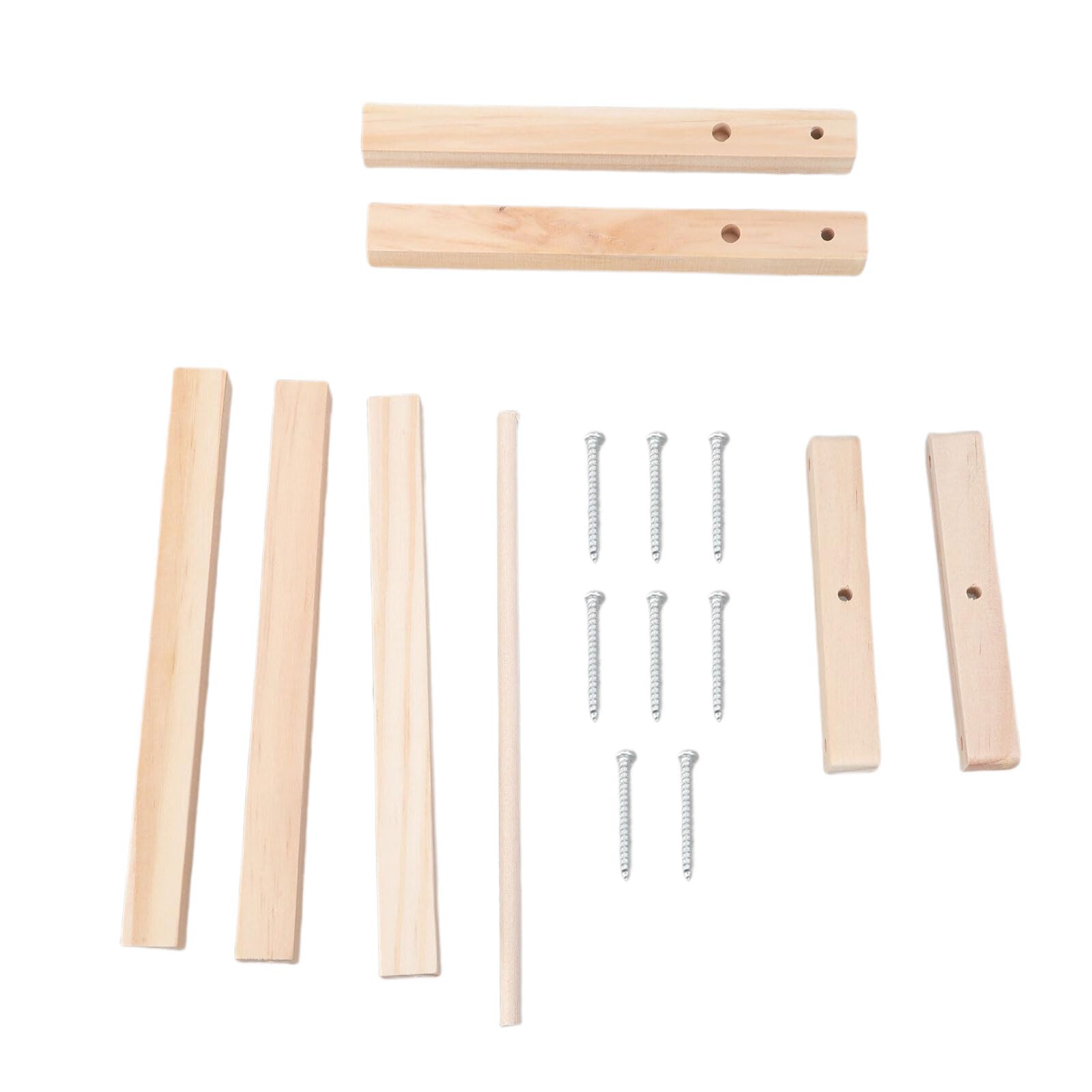 Rod Wooden Clothes Hanger for Plush Doll Garments Sturdy Storage Organizers for Kids Room and Wardrobes Clothes Hanger for Plush Toy