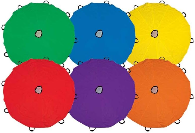 6' Heavy-Duty Parachutes (Set of 6)
