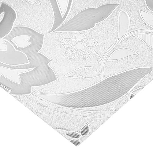 Brewster Pf0697: Cut Floral Window Premium Film, 24 In By 47 In, White #TOP22