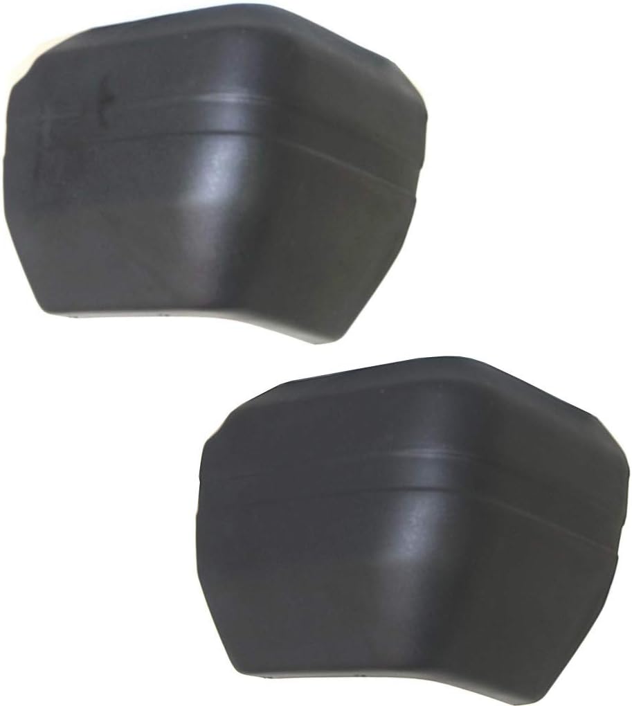 For Jeep Cherokee Bumper End 1984-1996 Passenger Side | Rear | Textured | Plastic | CH1105137 | 55029245