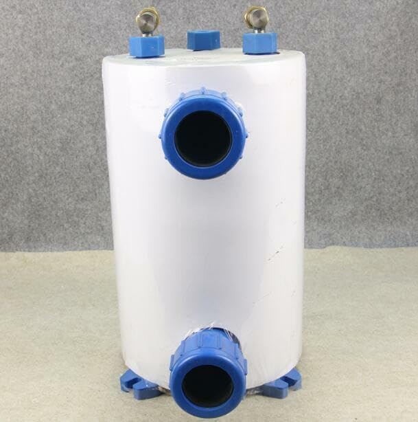 Titanium Barrel Heat Exchanger 1.0HP Seafood Tank Fish Tank Titanium Drum evap T