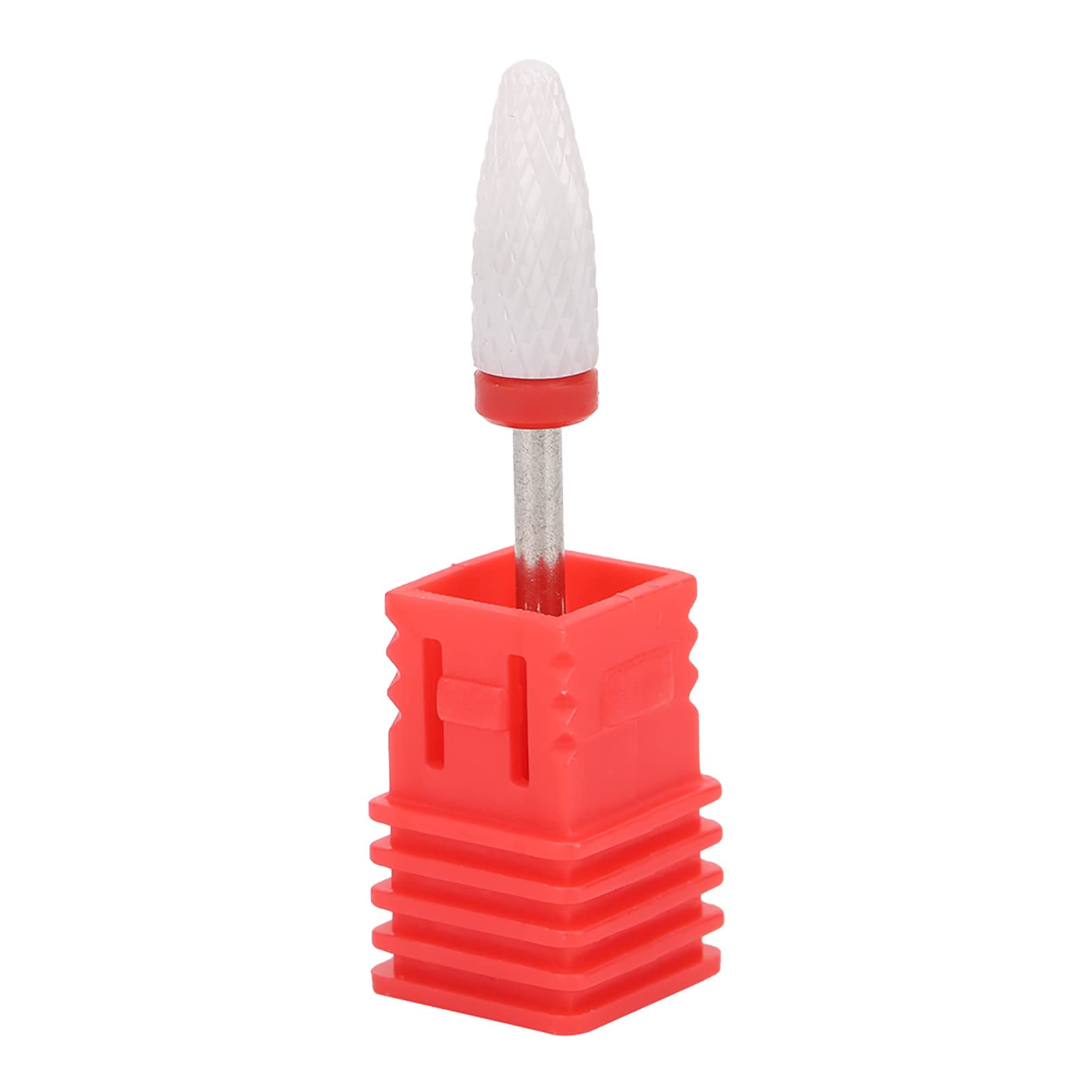 2PCS Ceramic Nail Drill Bit Corn Head Shape Manicure Drill Bits Grinding Head for Manicure Pedicure Cuticle Gel Nail Polishing - Image 2