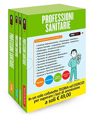 Professioni sanitarie pre-test. Cofanetto