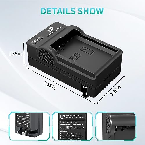 image for LP EN-EL14 EN EL14a Battery Charger, Charger Compatible with Nikon D35