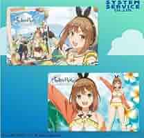 ライザのアトリエ　フィギュア　デスクラバーシートの2点セット Amazon.co.jp: ライザのアトリエ☆ラバーデスクシート 2種セット