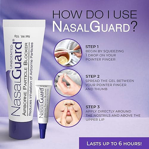for Pet Lovers Allergy Relief, Pet Hair & Dander Blocker Nasal Gel – Drug-Free, Safe for The Whole Family, Non-irritating, Moisturizing, Made in USA (Unscented, 3 Gram Tube) for Pet Lovers Allergy Relief, Pet Hair & Dander Blocker Nasal Gel – Drug-Free, Safe for The Whole Family, Non-irritating, Moisturizing, Made in USA (Unscented, 3 Gram Tube)