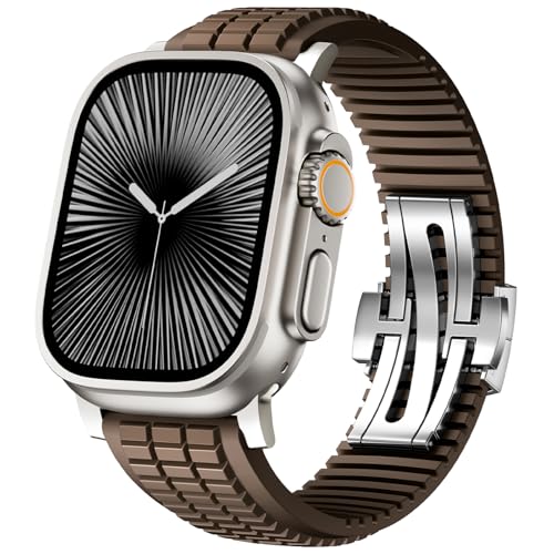 BinGeLi �A�b�v���E�H�b�` �o���h �t�b�f�S�� 49mm 46mm 45mm 44mm 42mm FOR Apple Watch �o���h �X�|�[�c �����p �x���g �h�� �h�� �ϏՌ������Y Ultra3/2/1 Series 11 10 9 8 7 