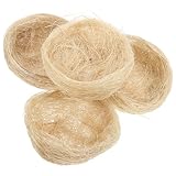 Excelencia: cada nido de pájaro está tejido meticulosamente a mano por hábiles , lo que garantiza un alto nivel de artesanía y singularidad en cada pieza, cama para ratas, almohadillas para nidos