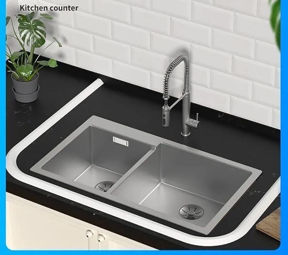 Water Retaining Strip, Shower Threshold Water Dam, Bathtub Shower Splash Guard, Shower Door Threshold Water Dam Barrier, Suitable for Bathroom and Kitchen, Clear, 2m/78 inch