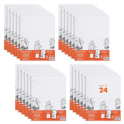 Whitelines Engineering Pads 80 sheets, 11 x 8.5