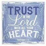 Purple Vintage Graphic Small Wooden Wall Plaque (6 1/4