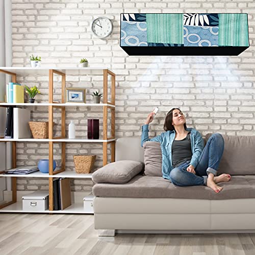 Image of Polycarbonate Water & Dustproof Split Ac Cover for Carrier 1.5 Ton 3 Star Inverter, Black (Color05)