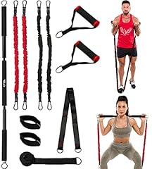 Bar + bands workout set