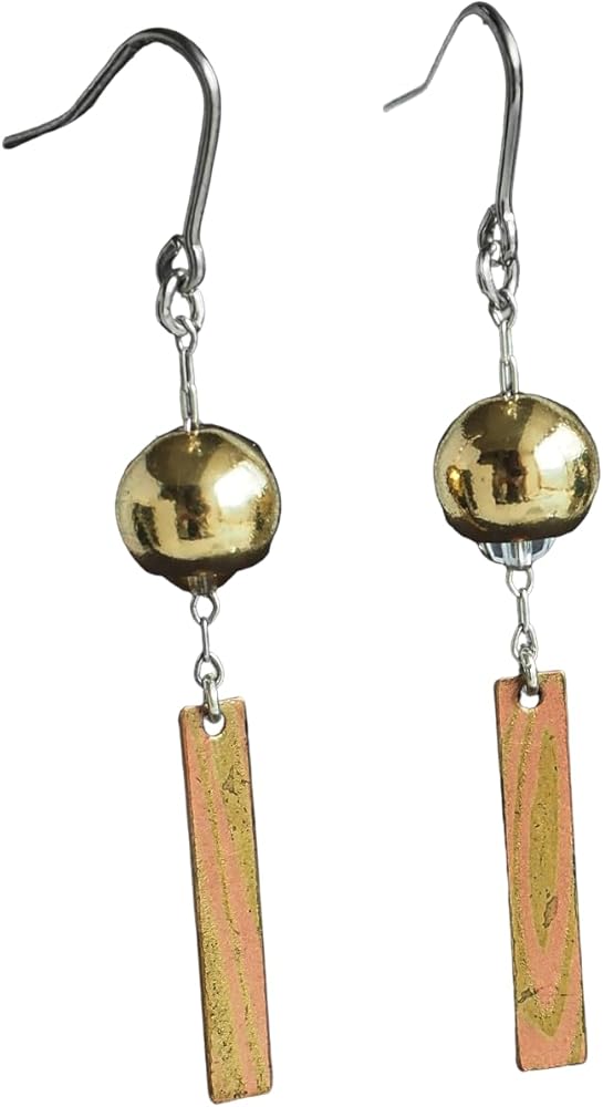 Amazon | (スモールライト)small right 手作りアクセサリー 風鈴 木目