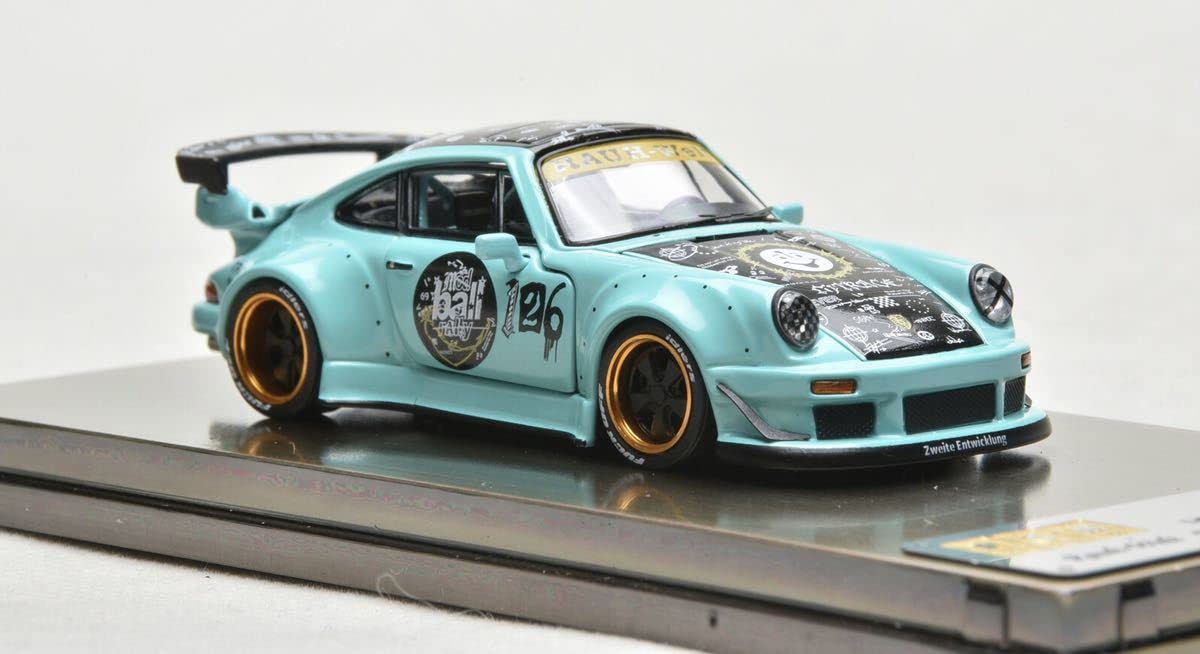 PGM 1/64 ポルシェ RWB 930 フル開閉モデル イエロー 限定 PGM 1/64 ポルシェ RWB 930 フル開閉モデル イエロー 限定