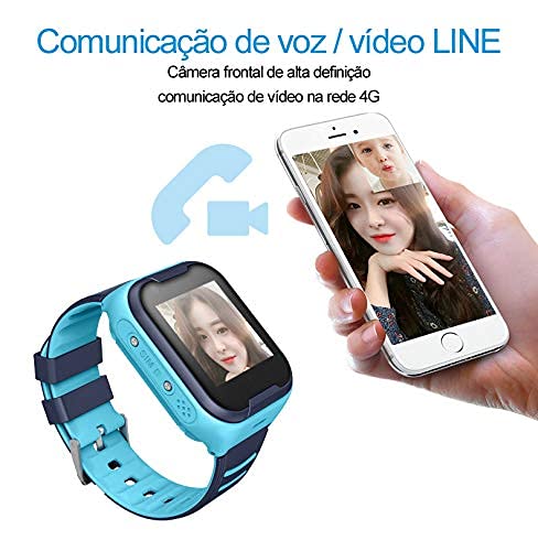 Relógio SmartWatch Kids com GPS e Vídeo Chamada 36pro com Câmera e Localizador Original da LEMFO (AZ