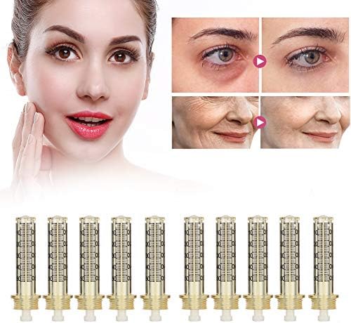 10pcs 0.5ml Ampoule Head, Syringe Needle Hyaluronic Acid Injection Pen Accessory for Wrinkle Removal Syringe