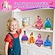 Poke Art Bastelset Kinder mit LED-Basis, Prinzessin DIY Kreativset, Schmutzfreies Basteln für Mädchen 4 5 6 7 8 9, Geschenk zum Kindergeburtstag & Geburtstag, Mädchen Spielzeug ab 9 10 11 12 Jahre